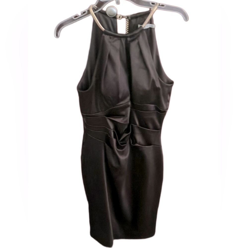 NWOT ELIZA J.DARK BROWN CHOCOLATE COCKTAIL DRESS SIZE 8